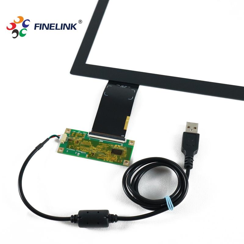 12 ιντσών LCD οθόνη αφής για βιομηχανικό ενσωματωμένο HMI ΑΤΜ μηχανή
