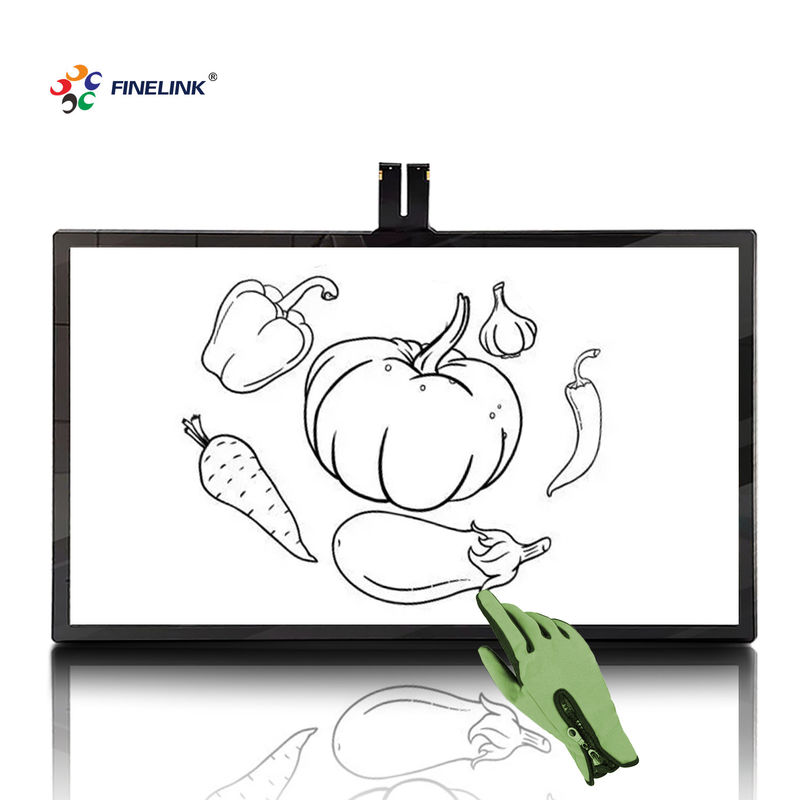 32-55 ιντσών FINELINK LCD οθόνη αφής οθόνη PCAP μαύρο χωρητικό εκπαιδευτικό οθόνη αφής