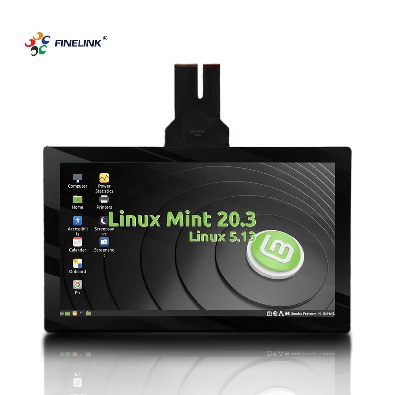 Πολλαπλό σημείο αφής 21,5 ιντσών G G POS Monitor χωρητικό πίνακα αφής για πίνακα υπολογιστή FINELINK