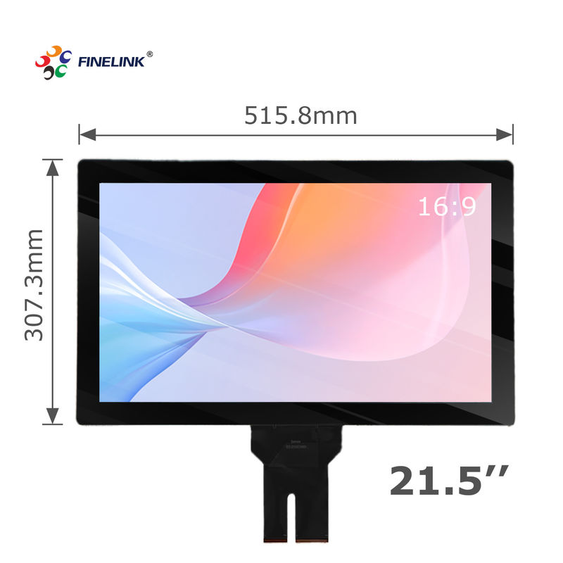 21.5 ίντσες G G PCAP Εικονική οθόνη για POS Terminal Monitor USB/I2C/Serial Port Interface
