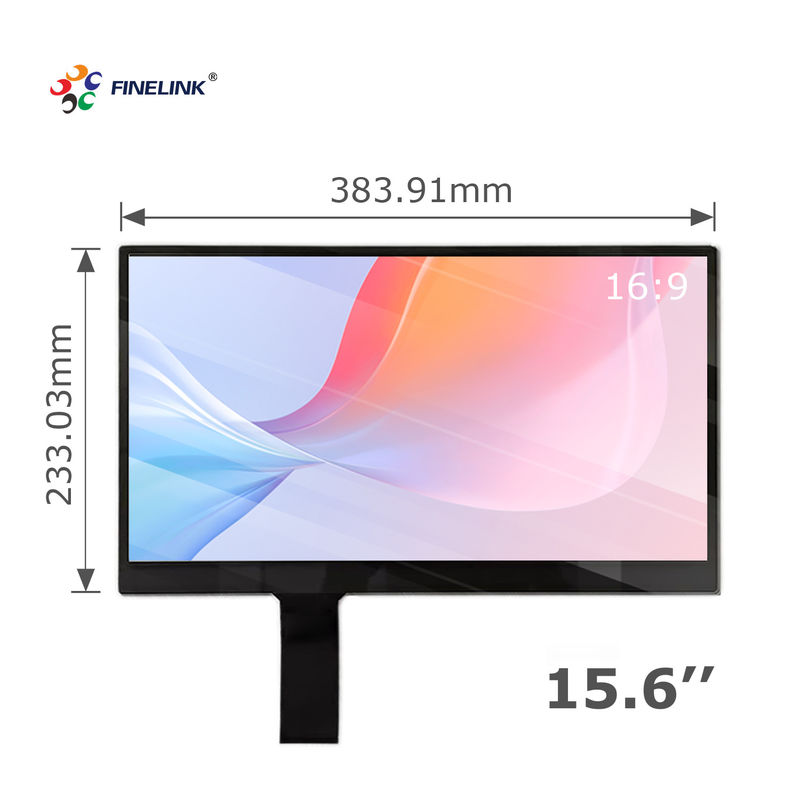 Διασύνδεση USB I2C Multi Touch PCAP GG 15.6 ιντσών χωρητικό πάνελ αφής για οθόνη POS