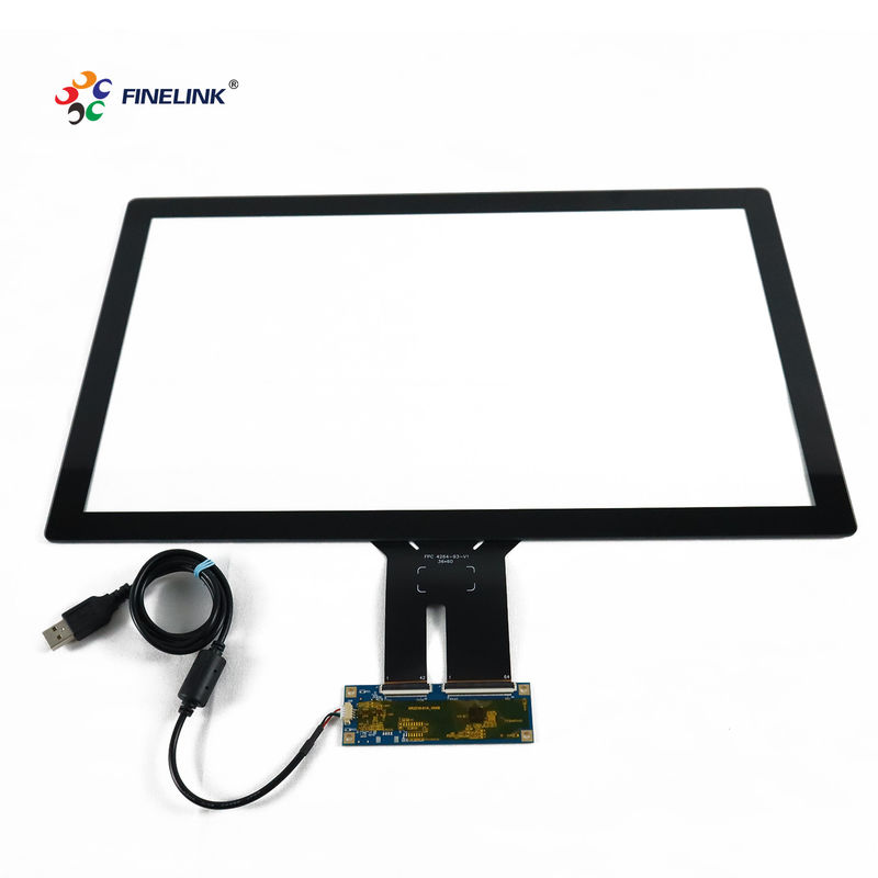 Προσαρμοσμένο 18,5 ιντσών EETI Multi Touch PCAP Αδιάβροχο Monitor με 10 σημεία επαφής