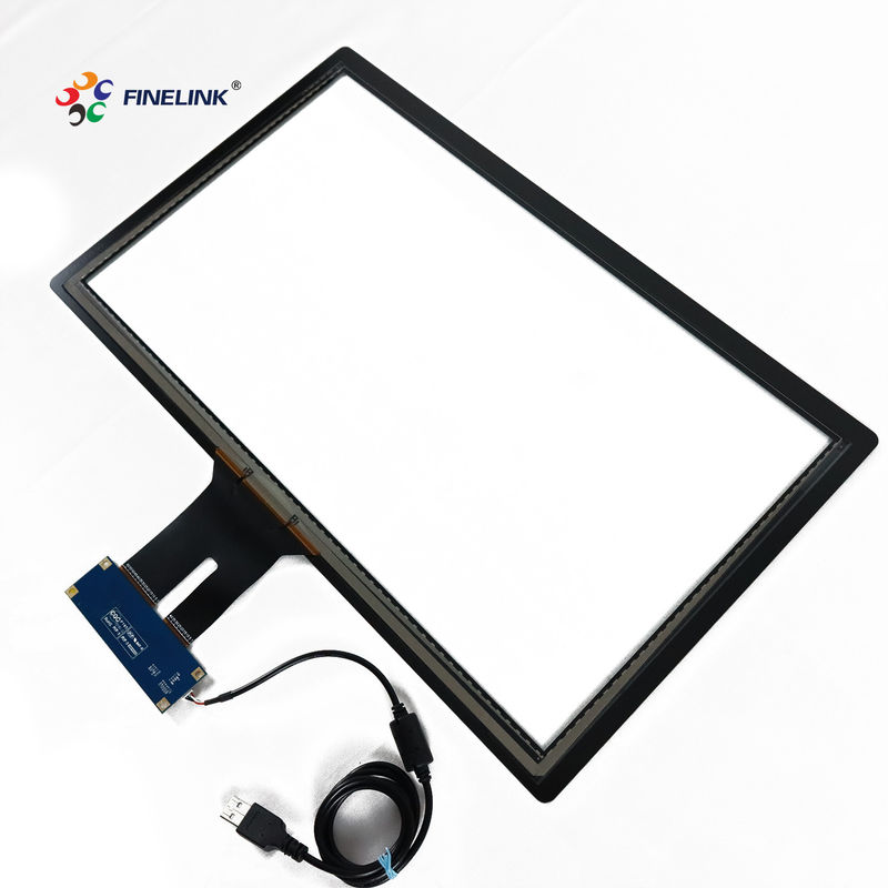 Προσαρμοσμένο 18,5 ιντσών EETI Multi Touch PCAP Αδιάβροχο Monitor με 10 σημεία επαφής