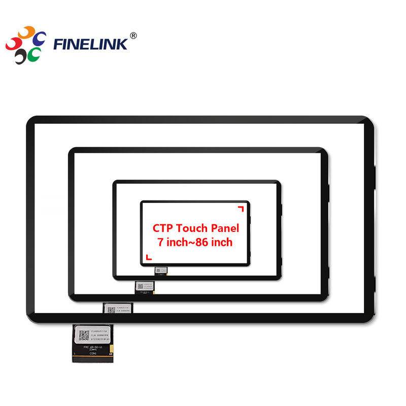 Προσαρμοσμένο 18,5 ιντσών EETI Multi Touch PCAP Αδιάβροχο Monitor με 10 σημεία επαφής