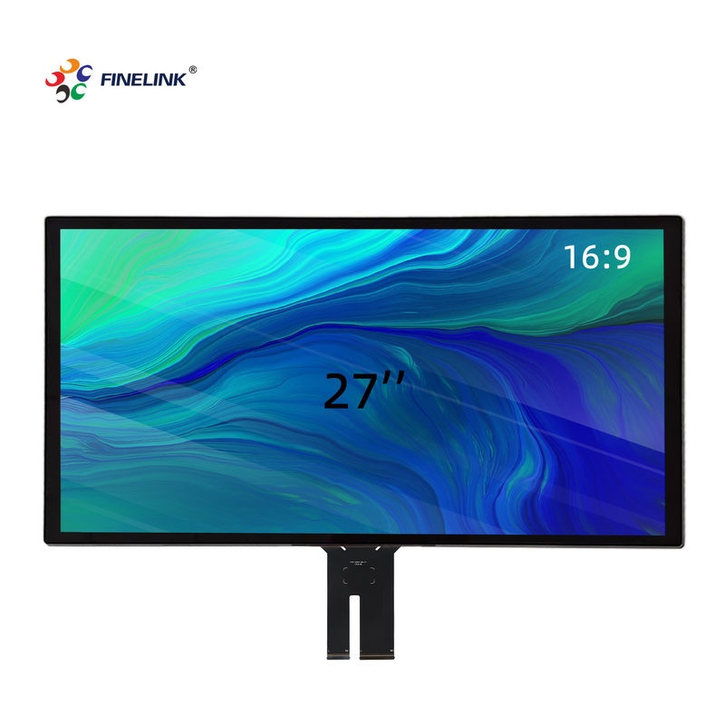 Γυαλί Γυαλί FPC IC δομή 23.8 ιντσών Pcap οθόνη αφής για Kiosk Linux / Win Προαιρετική