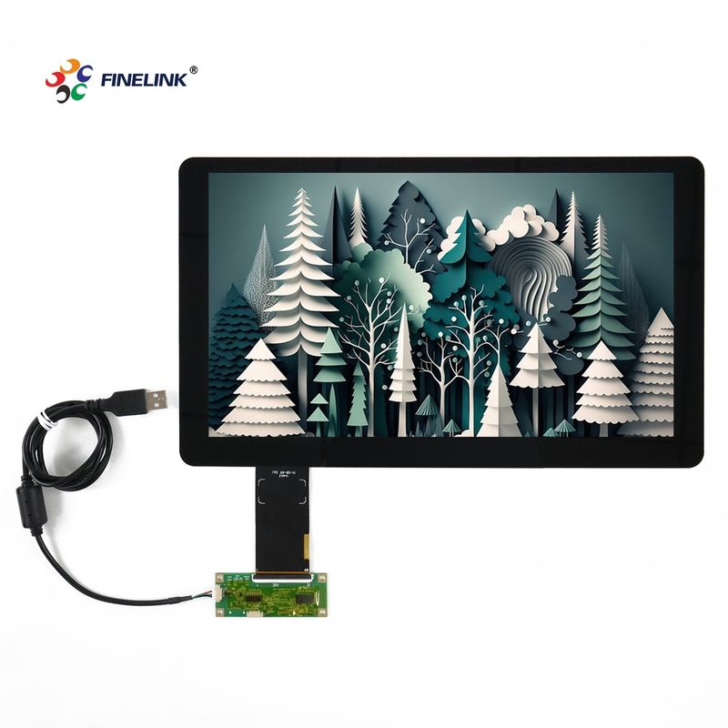 13Πίνακας οθόνης USB/I2C με πολλαπλά σημεία αφής.3 ιντσών για χωρητική οθόνη αφής