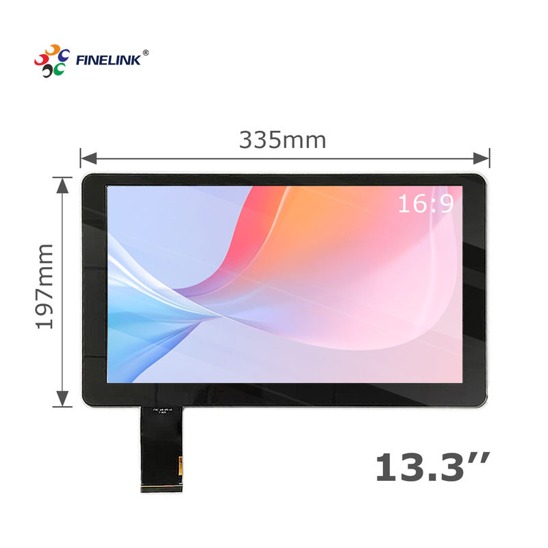 13Πίνακας οθόνης USB/I2C με πολλαπλά σημεία αφής.3 ιντσών για χωρητική οθόνη αφής