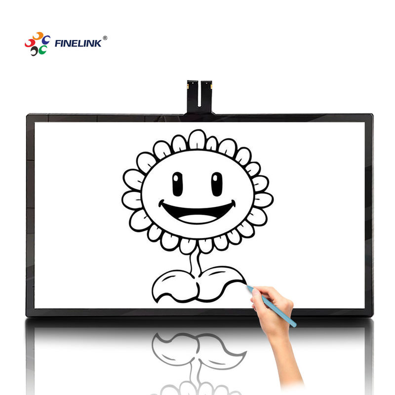 Πίνακα αφής G G Multi Point Touch 55 ιντσών με μεγάλη οθόνη οθόνης LCD και FPC IC γυαλιού
