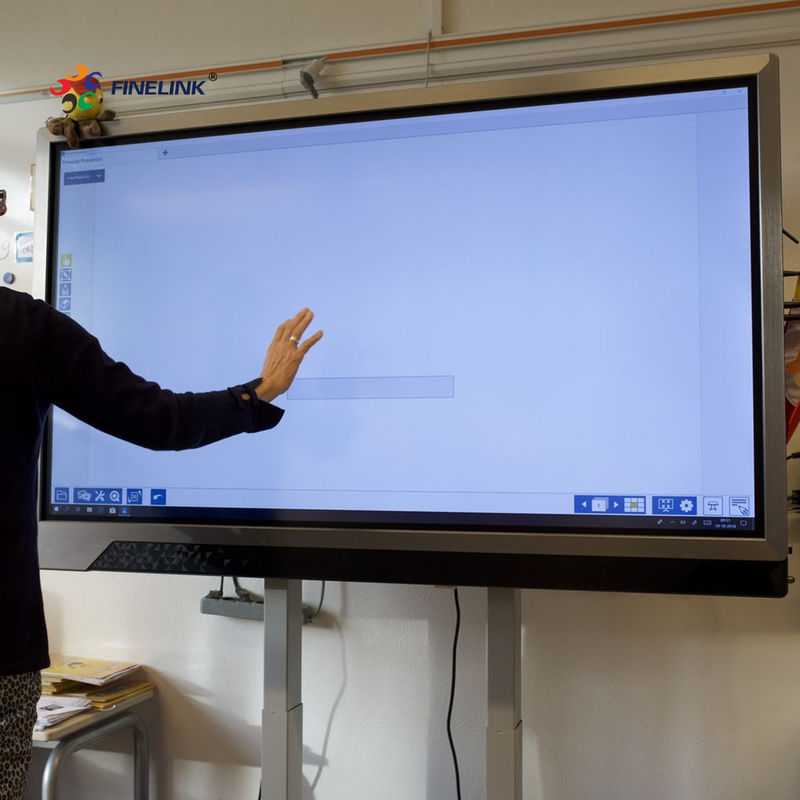 Πίνακα αφής G G Multi Point Touch 55 ιντσών με μεγάλη οθόνη οθόνης LCD και FPC IC γυαλιού