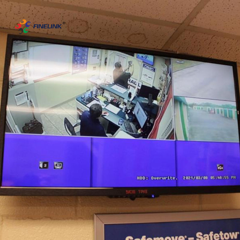 Πίνακα αφής G G Multi Point Touch 55 ιντσών με μεγάλη οθόνη οθόνης LCD και FPC IC γυαλιού