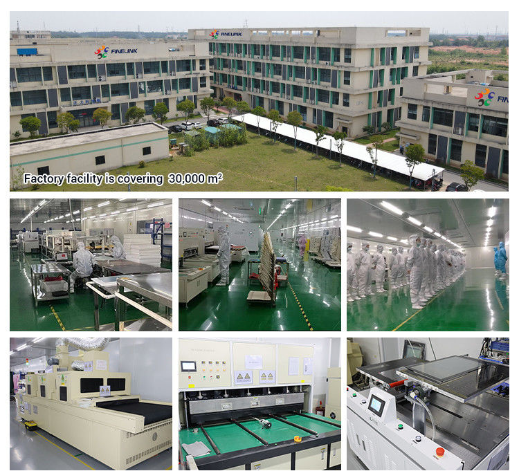 13.3 ιντσών Industrial PCAP Touch Panel LCD με χωρητικό πίνακα αφής και διεπαφή USB