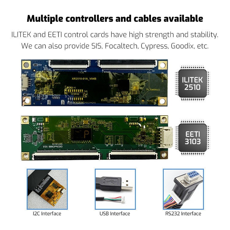 Πολυλειτουργικό 7-27 ιντσών Custom Capacitive Touch Panel για βιομηχανικές και ιατρικές εφαρμογές